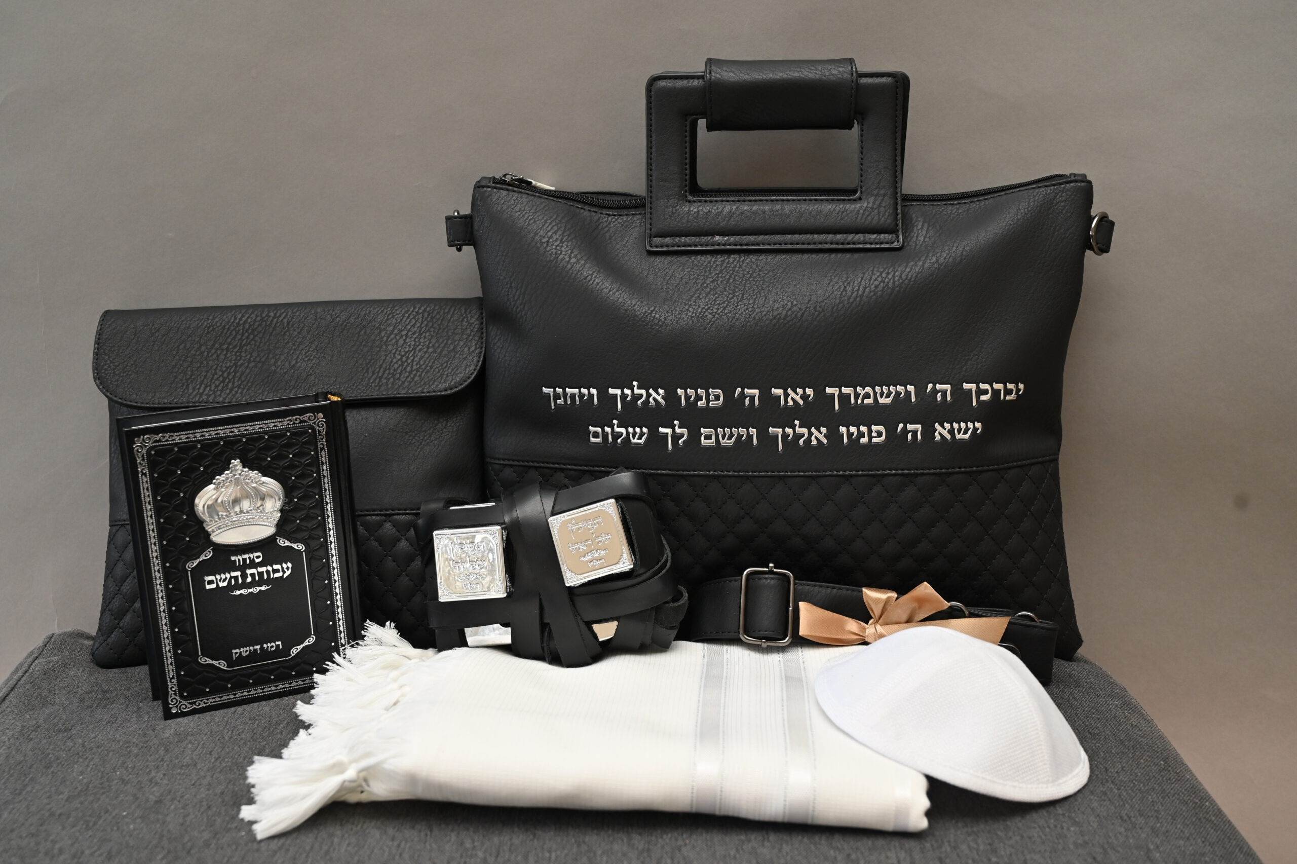 תפילין לבר מצווה – “יברכך” שחור