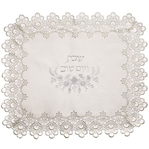 כיסוי חלה – ברוקט עם תחרה