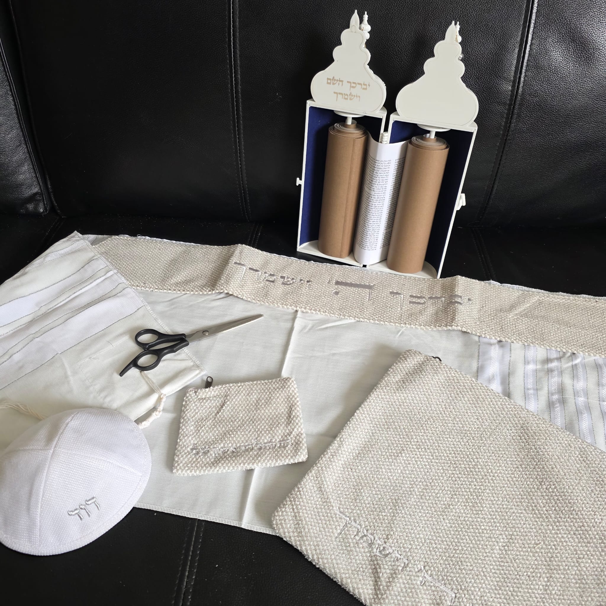 סט חלאקה שלם – אפור