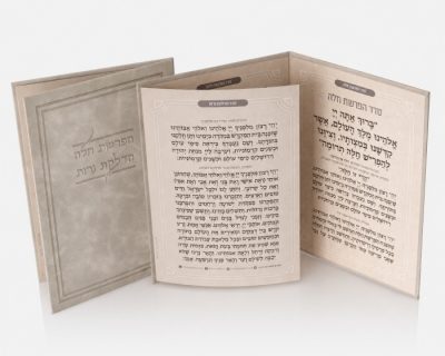 סדר הפרשת חלה והדלקת נרות
